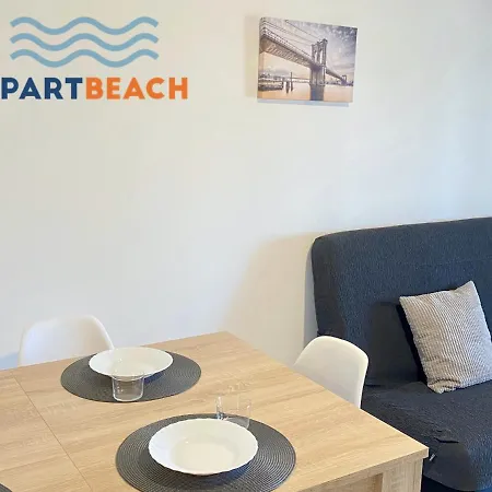 Apartbeach Agustina Aragon Climatizado Frente Playa Apartamento